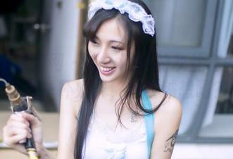 GIRLT果团网 – 《王语纯的灰丝套图》：就像一杯奶茶，越看越想喝？