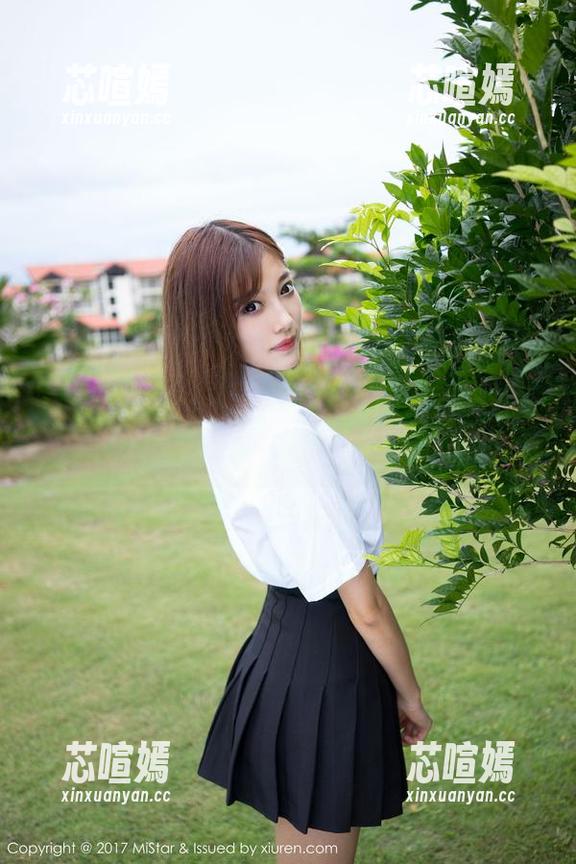 MiStar魅妍社 - 陈雅漫VICKY的网袜美图精选，谁说袜子不能侃大山？