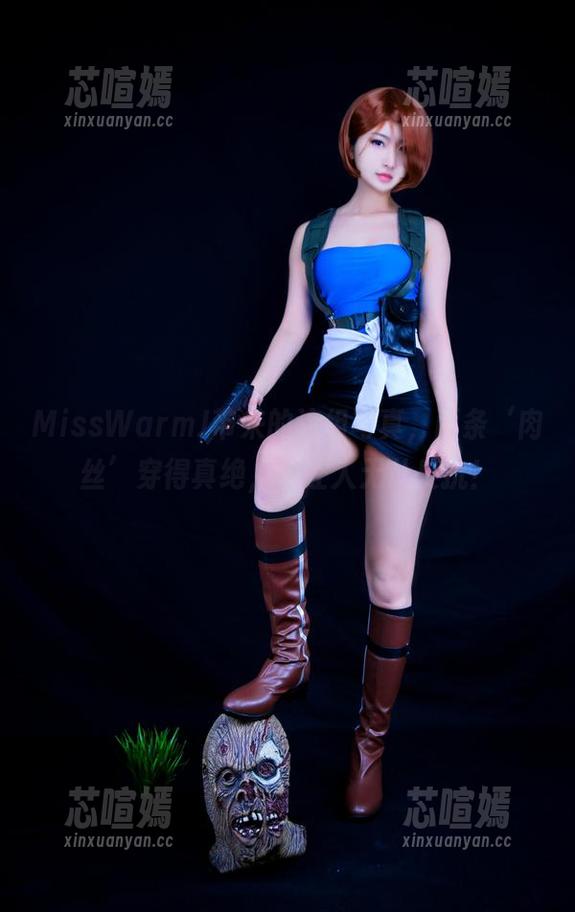 MissWarmJ MissWarmJ带来的这组写真,两条‘肉丝’穿得真绝,真让人无从反抗!