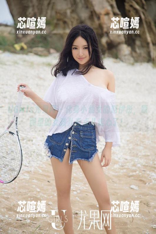 UGirls尤果网 - 化身小仙女的赵伊彤，原图里的女孩儿有点儿走心了！