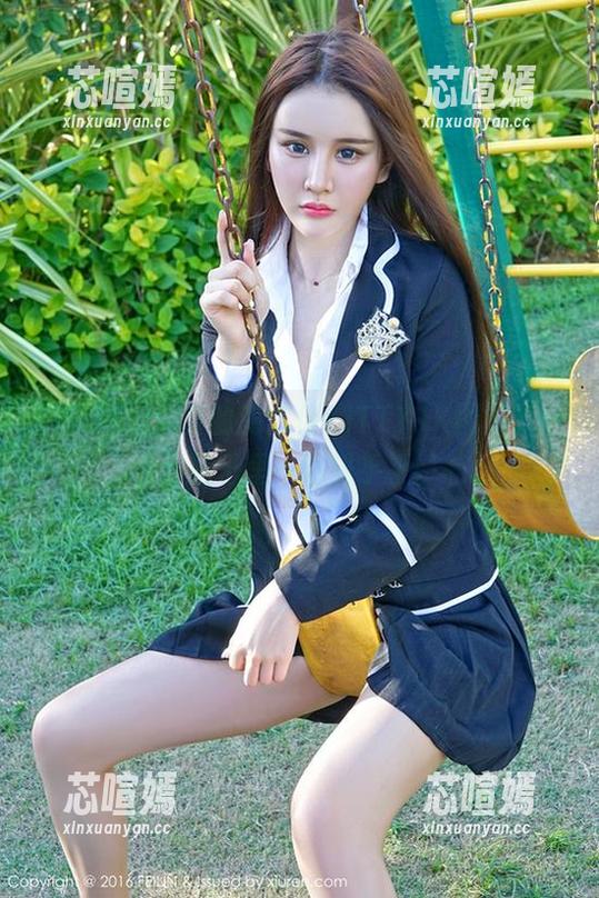 嗲囡囡 - 免费的施忆佳KITTYJK图集，让我脑子里一阵晕乎乎。