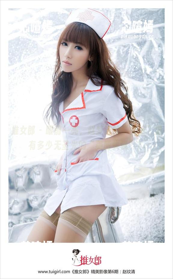 推女郎 - 眼前一亮，赵梦洁的“花嫁”里有多少无圣光的“美丽失误”？