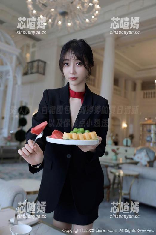 秀人网 - 白裙图包，刘婷婷的夏日清新，以及你那点小想法